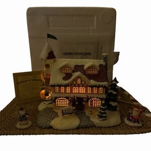 Hawthorne Village Rudolph's Christmas Town Santa's Toy Workshop 2003 Holiday Sam